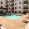 Shimmering resort-style pool